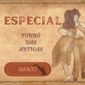 Pacote Forró das Antigas – Sax Alto (Eb)