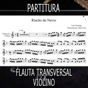 Riacho do Navio (Luiz Gonzaga) – Flauta-Violino (C)