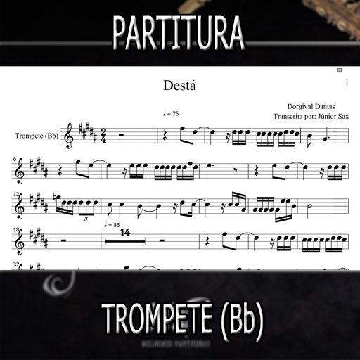 Partitura Destá (Dorgival Dantas) Trompete