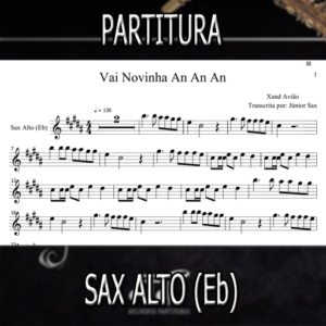 Vai Novinha An An An (Xand Avião) – Sax Alto (Eb)