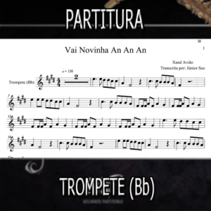 Vai Novinha An An An (Xand Avião) – Trompete (Bb)