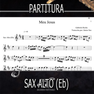 Meu Jesus (Gabriela Rocha) – Sax Alto (Eb)