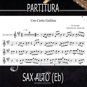 Um Certo Galileu (Padre Zezinho) – Sax Alto (Eb)