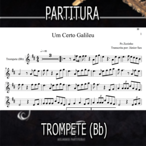 Um Certo Galileu (Pe Zezinho) – Trompete (Bb)