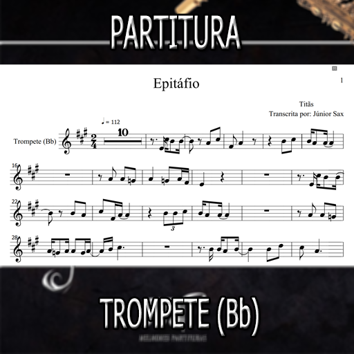 Partitura Epitáfio (Titãs) Trompete