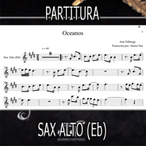 Oceanos (Ana Nóbrega) – Sax Alto (Eb)