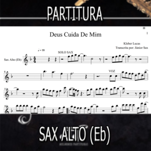 Deus Cuida de Mim (Kleber Lucas) – Sax Alto (Eb)