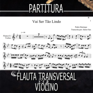 Vai Ser Tão Lindo (Pedro Henrique) – Flauta-Violino (C)