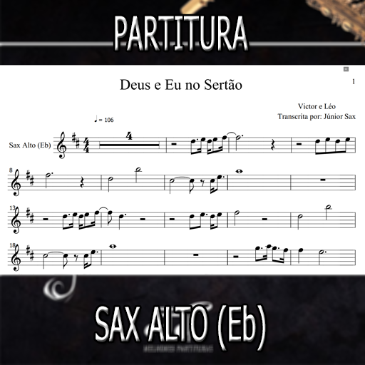 Deus E Eu No Sertão Victor E Léo Sax Tenor Soprano Clarinete Bb