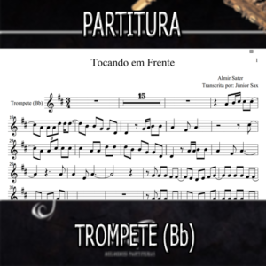 Tocando em Frente (Almir Sater) – Trompete (Bb)
