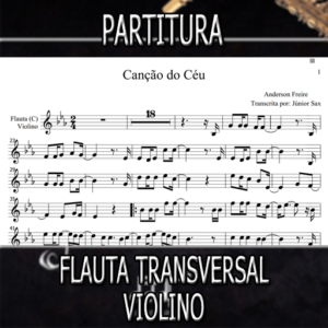 Canção do Céu (Anderson Freire) – Flauta-Violino (C)