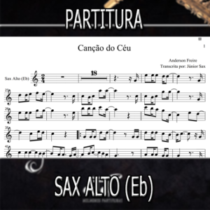 Canção do Céu (Anderson Freire) – Sax Alto (Eb)
