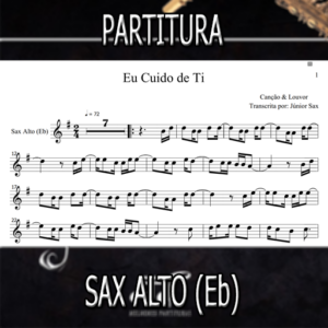 Eu Cuido de Ti (Canção e Louvor) – Sax Alto (Eb)