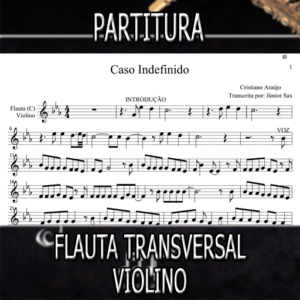 Caso Indefinido (Cristiano Araújo) – Flauta-Violino (C)