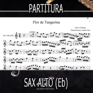 Flor de Tangerina (Alceu Valença) – Sax Alto (Eb)