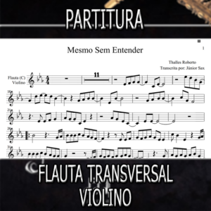 Mesmo Sem Entender (Thalles Roberto) – Flauta-Violino (C)