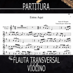 Estou Aqui (Anjos de Resgate) – Flauta-Violino (C)