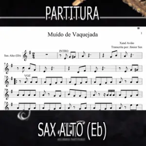 Muído de Vaquejada (Xand Avião) – Sax Alto (Eb)