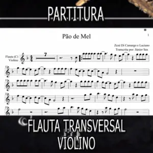 Pão de Mel (Zezé Di Camargo e Luciano) – Flauta-Violino (C)