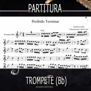 Proibido Terminar (Gusttavo Lima) – Trompete (Bb)