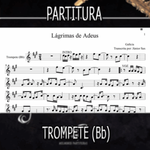 Lágrimas de Adeus (Galícia) – Trompete (Bb)