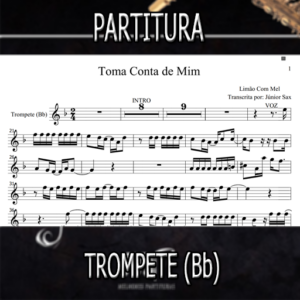 Toma Conta de Mim (Limão com Mel) – Trompete (Bb)