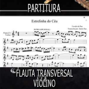 Estrelinha do Céu (Cavalo de Pau) – Flauta-Violino (C)
