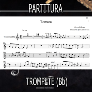 Partitura Tomara (Alceu Valença) Trompete