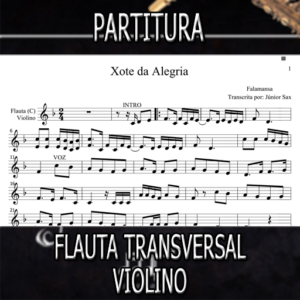 Xote da Alegria (Falamansa) – Flauta-Violino (C)
