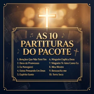Pack Forró Cristão – Sax Alto (Eb)