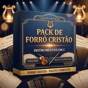 Pack Forró Cristão – Flauta-Violino (C)